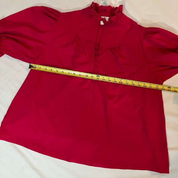 Pink Puff sleeved blouse - Picture 7 of 9